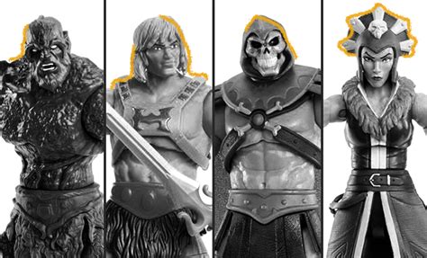 The History of Masters of the Universe Action Figures