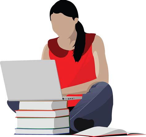 College girl studying clipart clipart kid - Clipartix