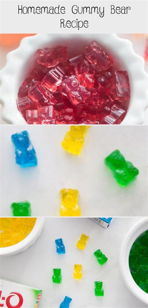 Gummy Bear Recipe Gelatin