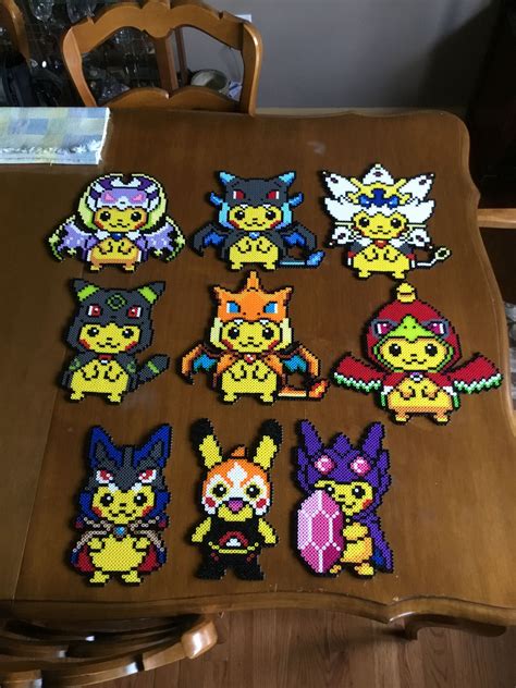 Mini Pokemon Perler Bead Patterns