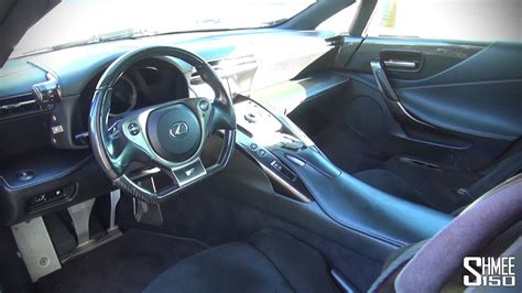 Inside the Lexus LFA - Full Interior Tour - YouTube