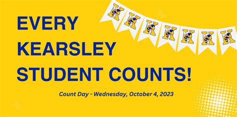 Count Day - Wed., Oct. 4 | Kearsley Community Schools