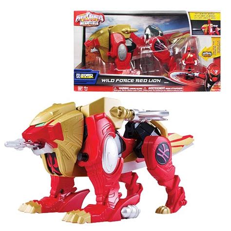 Power Rangers Super Megaforce Wild Force Red Lion Deluxe Zord with Key