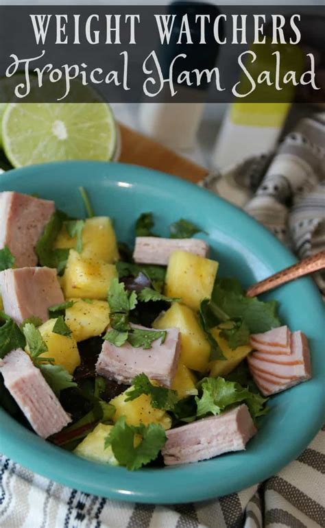 Easy Ham and Pineapple Salad Recipe - Best Crafts and Recipes