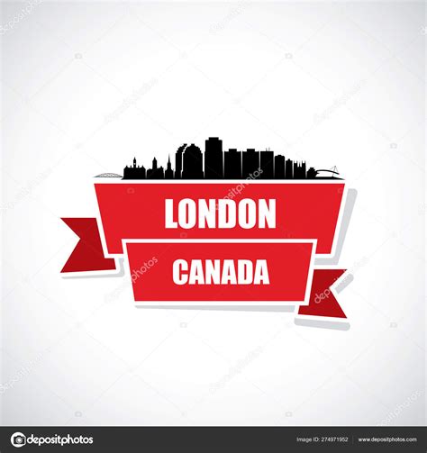 London Ontario Skyline Canada Vector Illustration Stock Vector by ©I ...