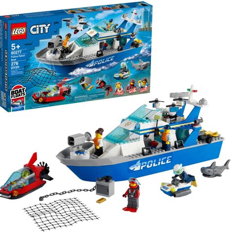 Best Buy: LEGO City Police Patrol Boat 60277 6332434