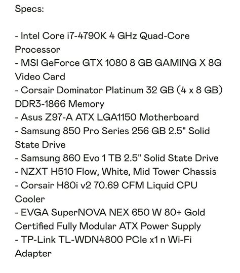 Gaming pc specs any good? Looking to use for streaming, gaming and ...