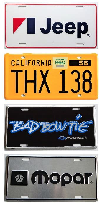 novelty-plates | Classic California License Plates and Stickers Blog