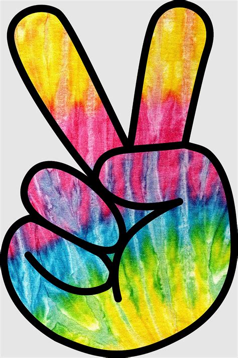 Free download | Tie-dye, tiedye, v Sign, hippie, Peace symbols, Die cutting, iphone 8, iPhone 6 ...