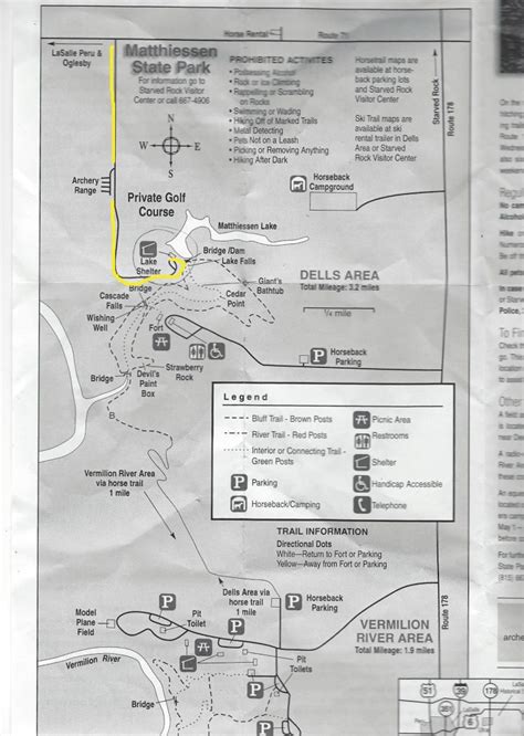 Matthiessen State Park Trail Map - Maping Resources