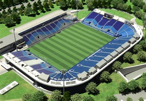 Saputo Stadium in Montreal | Stadium, Sports facility architecture, Soccer stadium