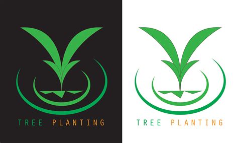 Tree Planting Logo Design on Behance