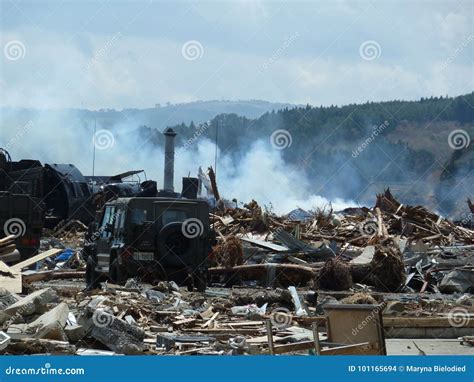 The Effects of the Tsunami in Japan. Editorial Stock Image - Image of ...