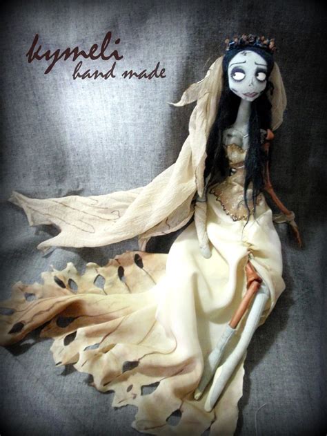 Emily The Corpse Bride OOAK Art Doll by kymeli | Ooak art doll, Corpse bride, Art dolls