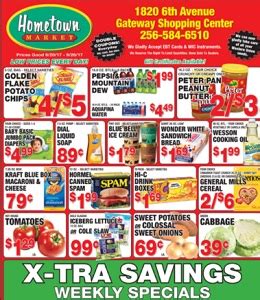 Hometown Market Weekly Ad Specials