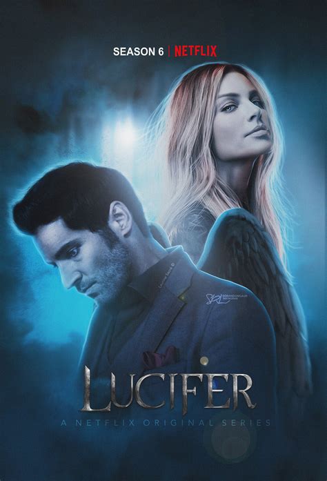 Laurine Sacré - Lucifer Season 6 Fan Art Poster