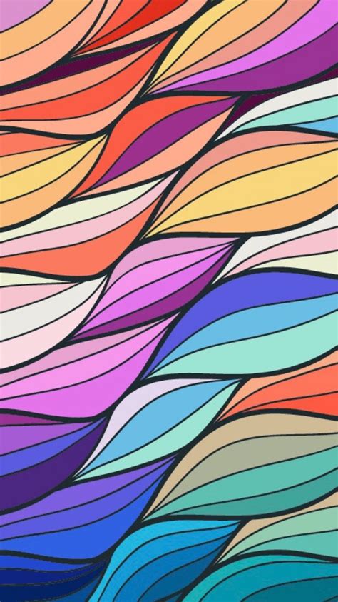 an abstract colorful background with wavy lines