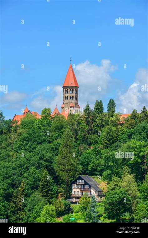 Cloister of Clervaux, Kanton Clervaux, Luxembourg Stock Photo - Alamy