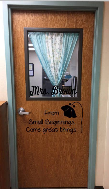 Classroom Door Inspiration, door decals, personalized door signs ...