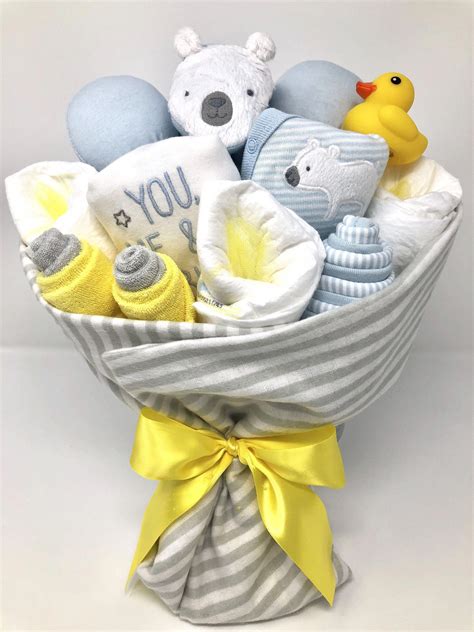 Baby Boy Gift Baby Boy Gift Basket Baby Boy Shower | Etsy | Diy baby ...