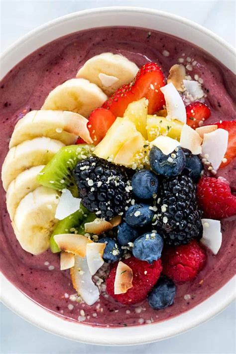 4 Delicious Acai Bowl Recipes to Try at Home - Jessica Gavin