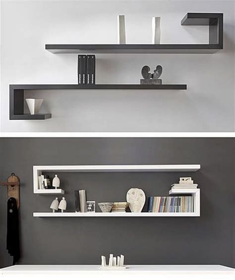 25 Most Unique Minimalist Wall Rack Design Ideas To Enhance Your Room ...