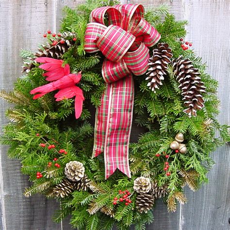 Plaid Christmas Wreath by LilyWyte on DeviantArt