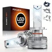 H7 Led Headlight Bulbs 36000 Lumens 1000% Super Bright Bulbs - Temu