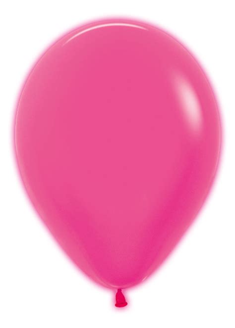 Neon Pink Latex Party Balloons Pack 50