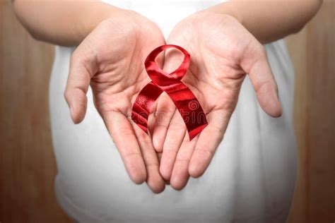 Hiv Aids ribbon awareness stock photo. Image of sick - 164279746