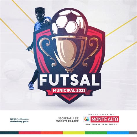 Inscrições para o Municipal de Futsal 2023 abrem no dia 21 – Prefeitura Municipal de Monte Alto