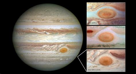 Jupiter's Great Red Spot is Smaller Than Ever Measured