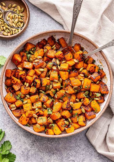 Sweet and Spicy Roasted Butternut Squash - Recipe Runner