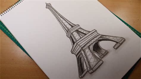 Drawings Of The Eiffel Tower