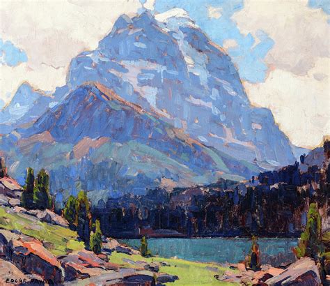 Shadowed Peaks Painting by Edgar Payne - Fine Art America