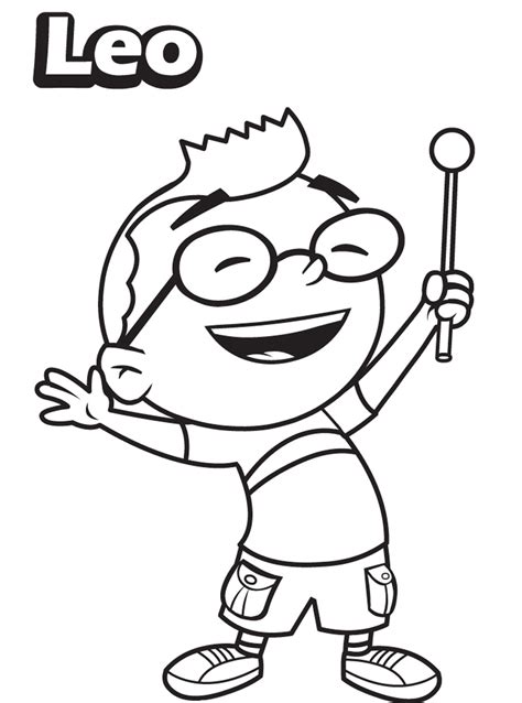 Free Printable Little Einsteins Coloring Pages. Get ready to learn!