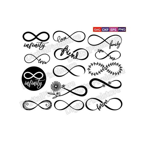 Infinity Symbol SVG,infinity svg bundle,infinity Silhouette - Inspire Uplift