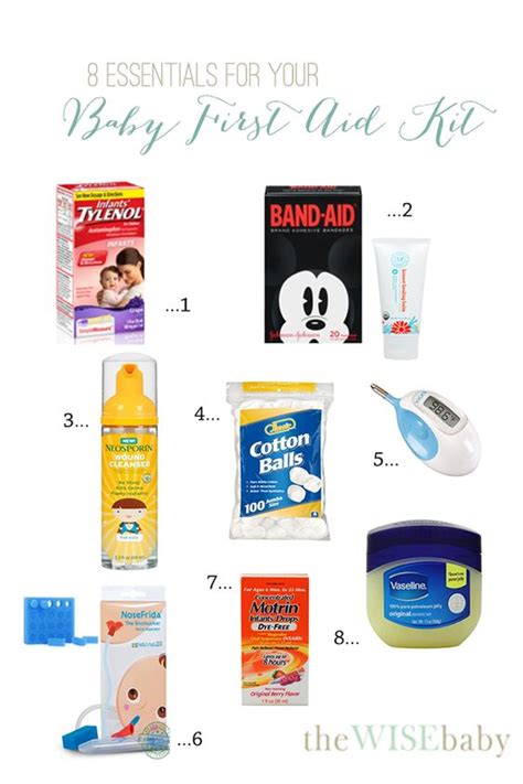 Essentials for you Baby First Aid Kit! | Good to know | Pinterest ...