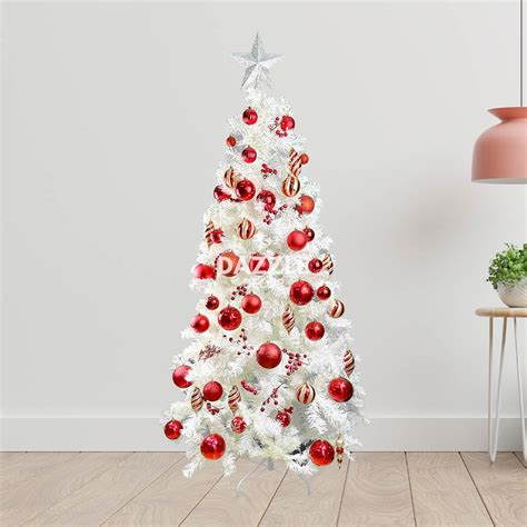 Christmas Tree Rental - Crimson Frost » Dazzle Decor