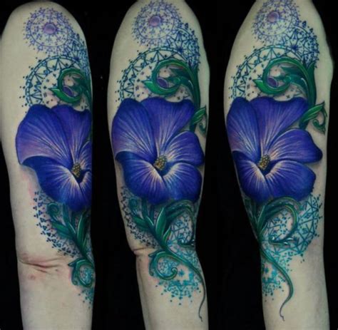 Morning glory tattoo | Sleeve tattoos, Flower tattoo sleeve, Morning ...