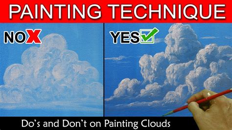 How To Paint Clouds Acrylic For Beginners – View Painting