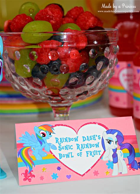 My Little Pony Party Food Ideas - Made by a Princess