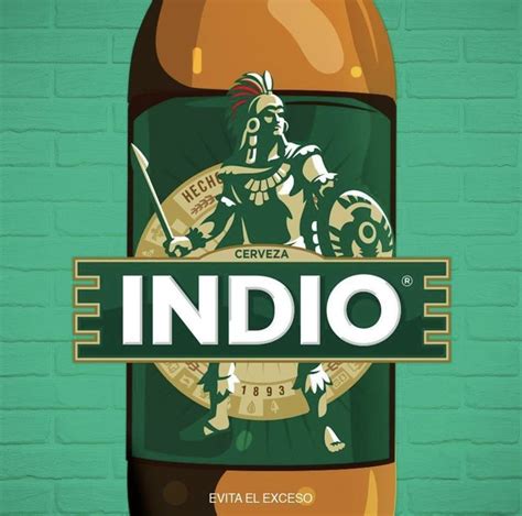 LogoDelDía: Cerveza Indio | Cuauhtémoc, el último guerrero Mexica | Cerveza, El último guerrero ...