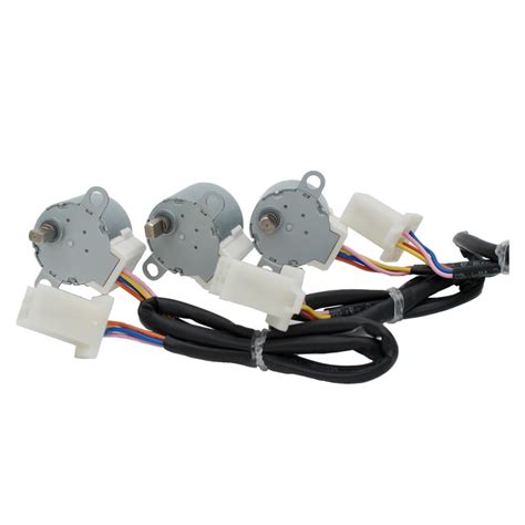 High Torque Geared Stepper Motor 12v Dc 1/16 Ratio For Refrigerator