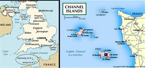 Channel Islands Map