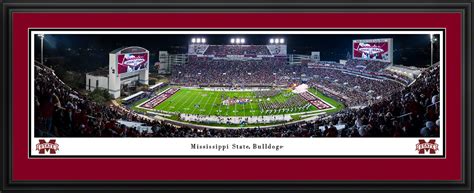 Mississippi State Bulldogs at Davis Wade Stadium Stadium Panoramic ...