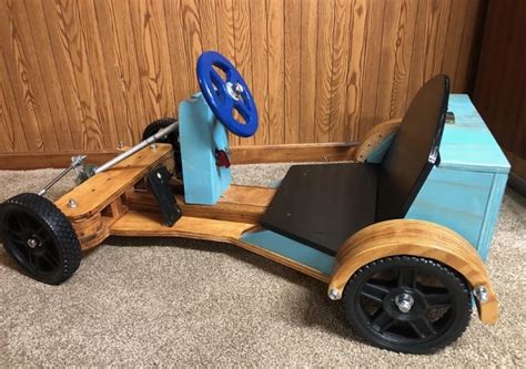 Wooden Electric Mini Go-Kart – Free Woodworking Plan.com