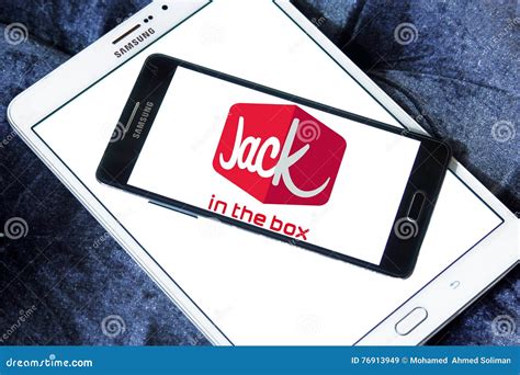 Jack in the box logo editorial stock image. Image of commercial - 76913949