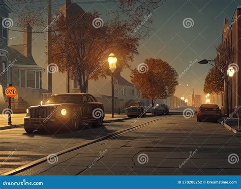 Chatham Neighborhood in Chicago, Illinois USA. Stock Illustration ...