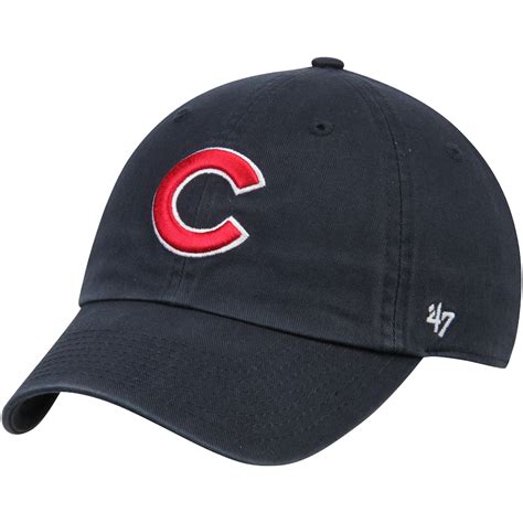 Chicago Cubs '47 C Clean Up Adjustable Hat - Navy